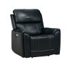 Living Room * | Best Price Woodstock Select Rainier Ocean Triple Power Zg 1R Recliner H673-4-3Pzg-L634 At Woodstock Furniture & Mattress Outlet