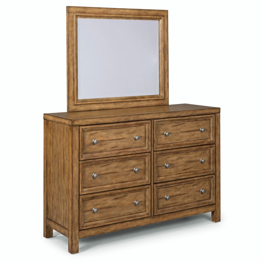 Accessories * | Store Homestyles Sedona Toffee Dresser With Mirror 5420-74 At Woodstock Furniture & Mattress Outlet