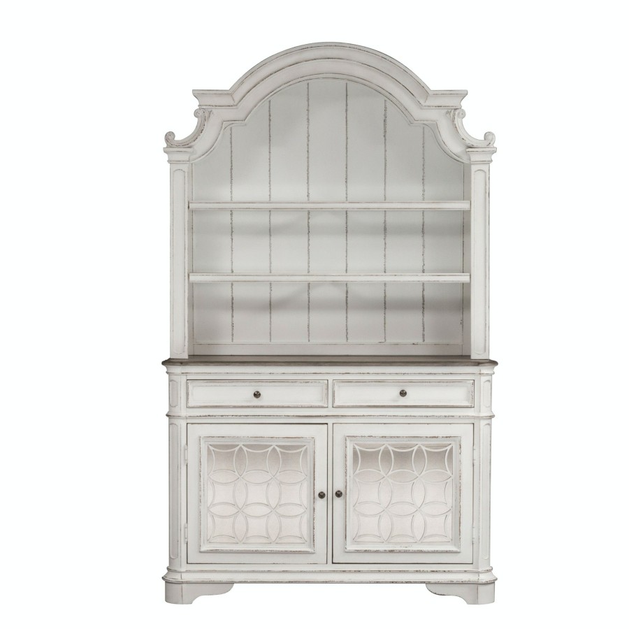 Dining Room * | Latest Liberty Furniture Magnolia Manor Hutch & Buffet 244-Dr-Hb At Woodstock Furniture & Mattress Outlet