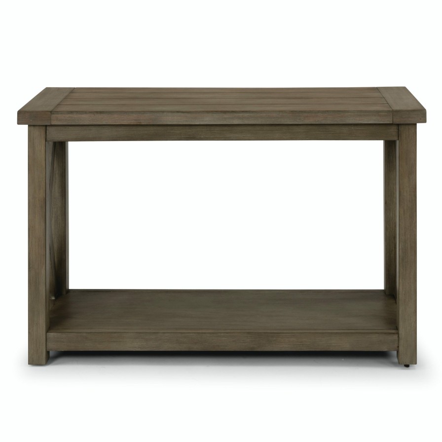 Living Room * | Best Sale Homestyles Mountain Lodge Gray Console Table 5525-22 At Woodstock Furniture & Mattress Outlet