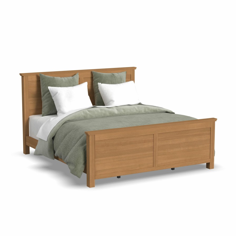 Bedroom * | New Homestyles Oak Park King Bed 5910-600 At Woodstock Furniture & Mattress Outlet