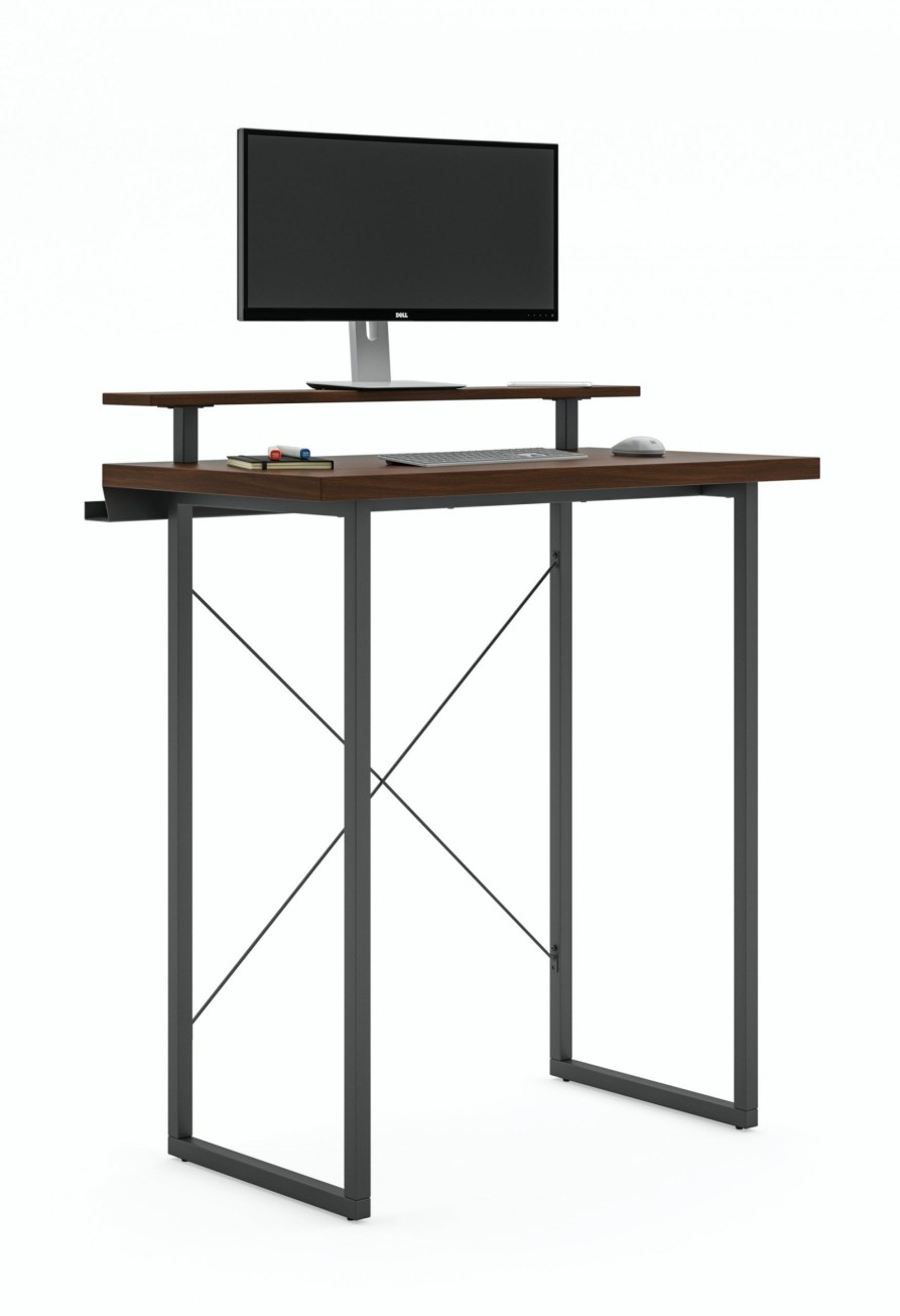 Home Office * | Latest Homestyles Standing Desk With Monitor Stand 5450-172 At Woodstock Furniture & Mattress Outlet