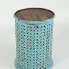 Living Room * | Top Sellers Jofran Turquoise Drum Accent Table 1730-17Trq At Woodstock Furniture & Mattress Outlet