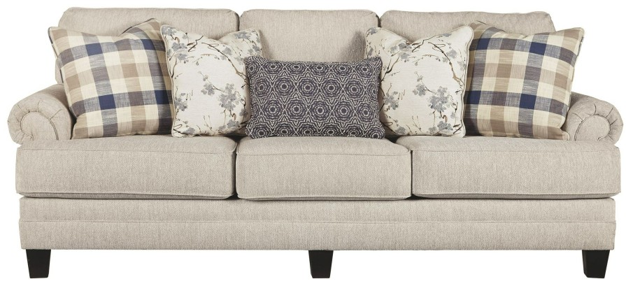 Living Room * | Exquisite Gifts Benchcraft Meggett Linen Sofa 1950438 At Woodstock Furniture & Mattress Outlet