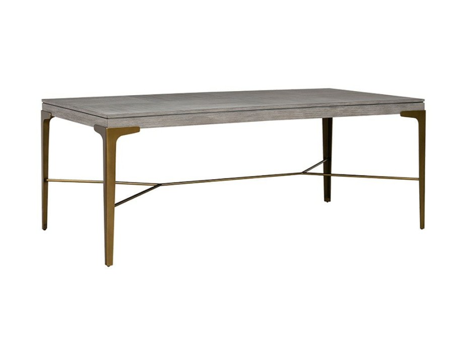 Dining Room * | Best Sellers Bassett Mirror Company Nylah Dining Table 7037-Dr-600 At Woodstock Furniture & Mattress Outlet