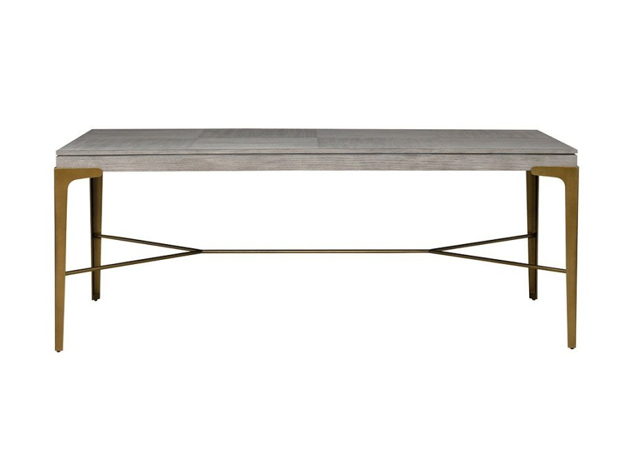 Dining Room * | Best Sellers Bassett Mirror Company Nylah Dining Table 7037-Dr-600 At Woodstock Furniture & Mattress Outlet