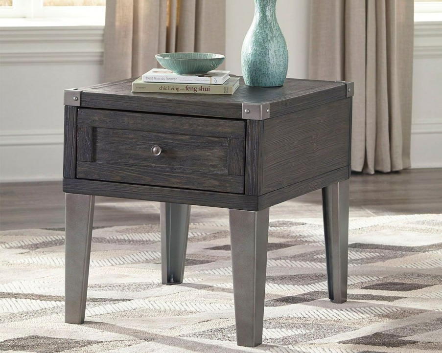 Living Room * | Special Signature Design By Ashley Todoe Rectangle End Table By Signature Designs By Ashley T901-3 At Woodstock Furniture & Mattress Outlet