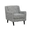 Living Room * | Bargain Sale Fusion Furniture Riverbend Lapis Accent Chair 240 Riverbend Lapis At Woodstock Furniture & Mattress Outlet