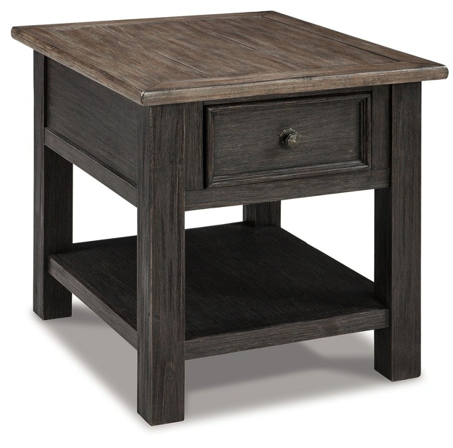 Living Room * | Wholesale Signature Design By Ashley Tyler Creek End Table T736-3 At Woodstock Furniture & Mattress Outlet