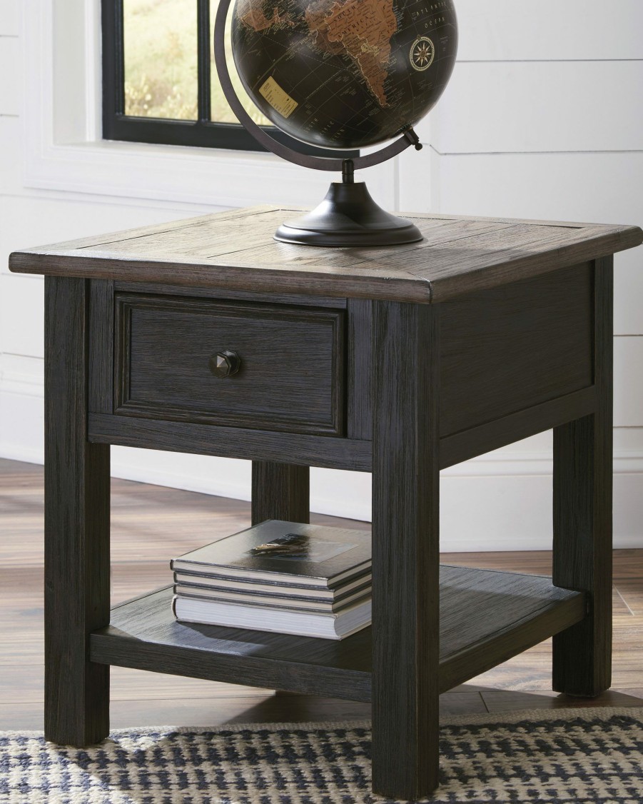 Living Room * | Wholesale Signature Design By Ashley Tyler Creek End Table T736-3 At Woodstock Furniture & Mattress Outlet