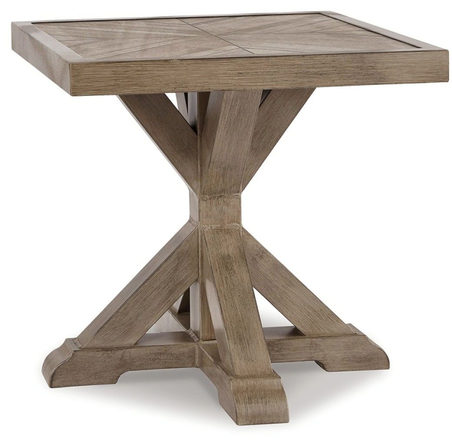 Outdoor Furniture * | Gift Selection Signature Design By Ashley Beachcroft Outdoor End Table P791-702 At Woodstock Furniture & Mattress Outlet