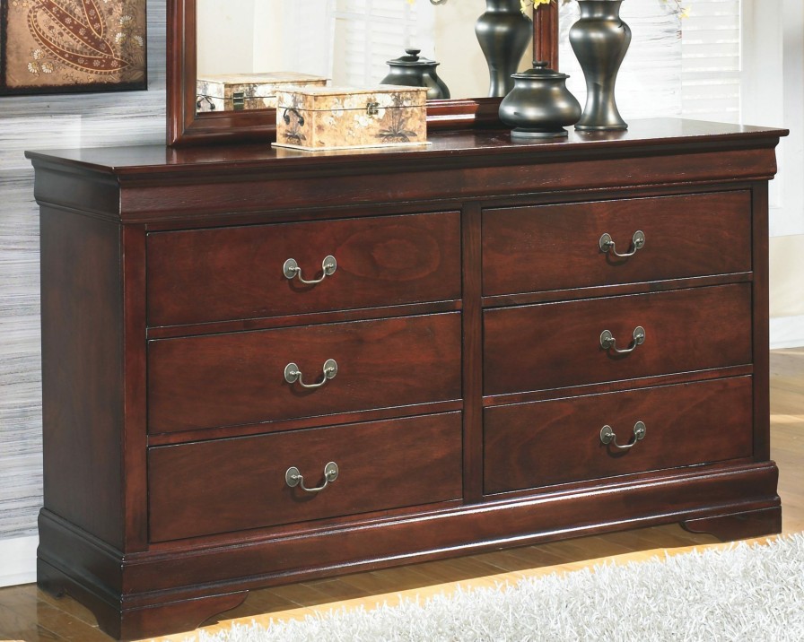 Bedroom * | Excellent Signature Design By Ashley Alisdair Louis Philippe 6 Drawer Dresser B376-31 At Woodstock Furniture & Mattress Outlet