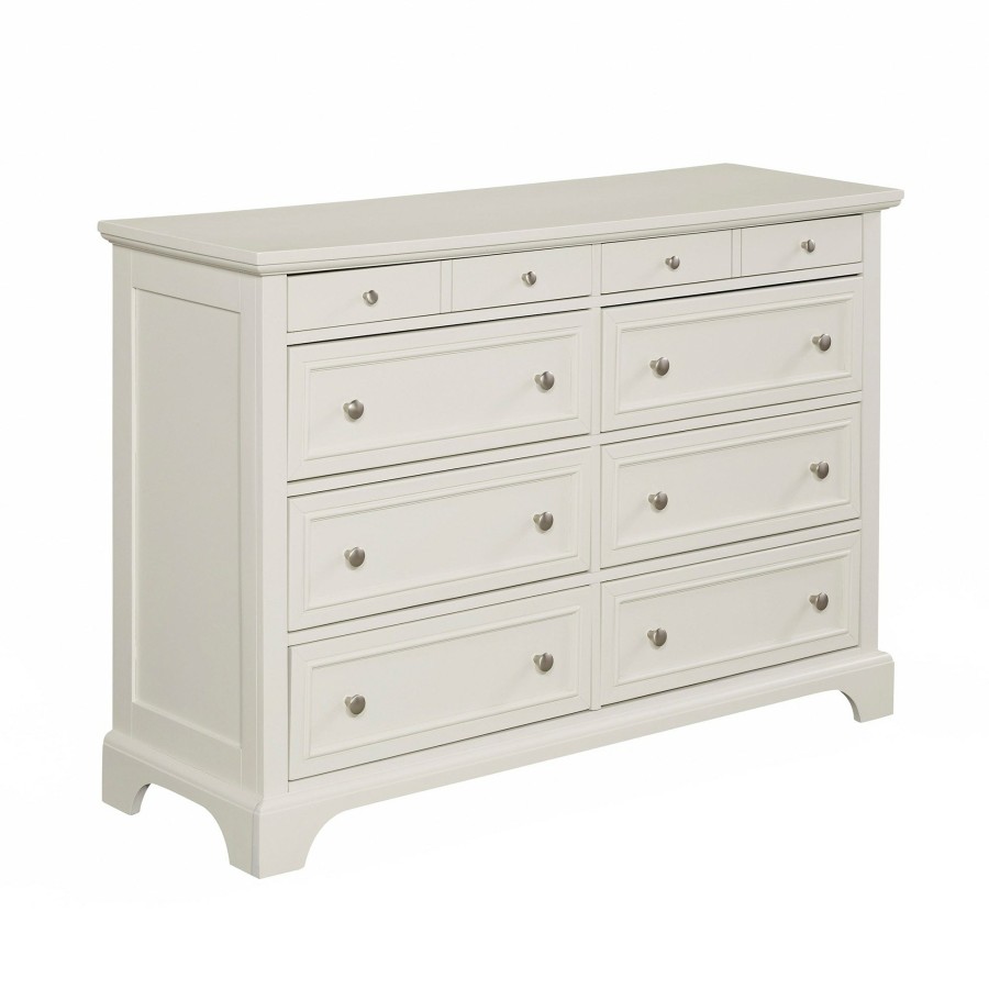 Bedroom * | Best Price Homestyles Naples Off-White Century Dresser 5530-43 At Woodstock Furniture & Mattress Outlet