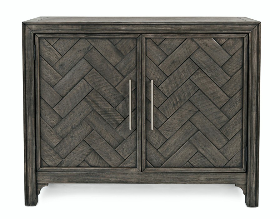 Living Room * | Latest Jofran Gramercy Platinum 2 Door Accent Cabinet 1356-40 At Woodstock Furniture & Mattress Outlet