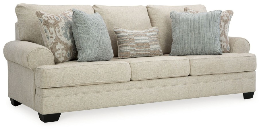 Living Room * | Store Benchcraft Rilynn Linen Sofa 3480938 At Woodstock Furniture & Mattress Outlet