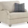 Living Room * | Crazy Deals Benchcraft Traemore Linen Oversized Chair 2740323 At Woodstock Furniture & Mattress Outlet