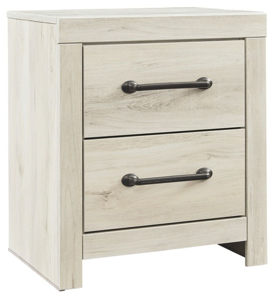 Bedroom * | Excellent Signature Design By Ashley Cambeck White Nightstand B192-92 At Woodstock Furniture & Mattress Outlet