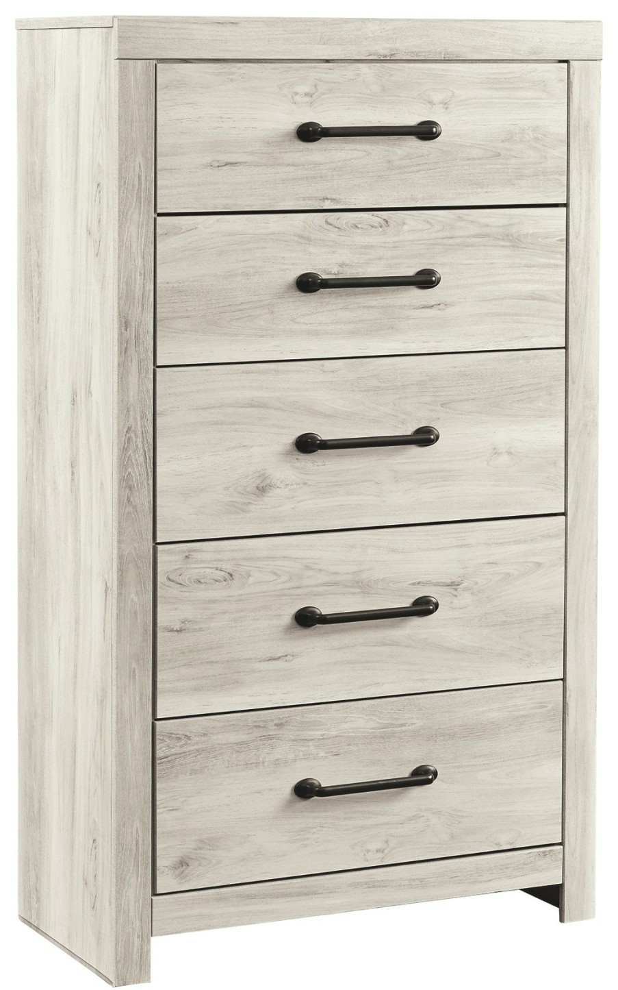 Bedroom * | Excellent Signature Design By Ashley Cambeck White Chest Of Drawers B192-46 At Woodstock Furniture & Mattress Outlet