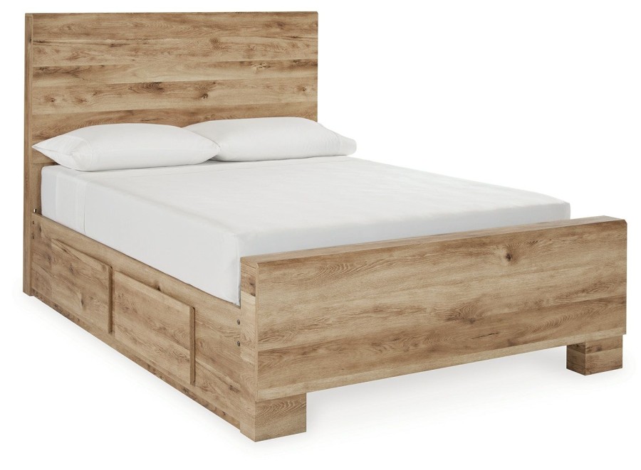 Bedroom * | Cheap Signature Design By Ashley Hyanna Full Panel Bed With 1 Side Storage B1050B25 At Woodstock Furniture & Mattress Outlet