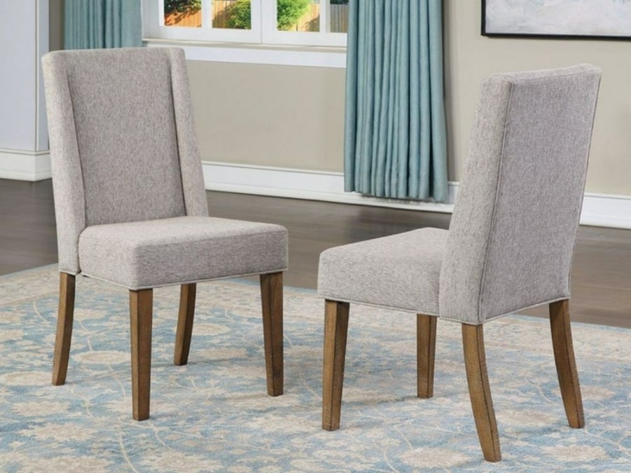 Dining Room * | Best Price Steve Silver Riverdale Upholstered Dining Chair Rv600S At Woodstock Furniture & Mattress Outlet