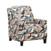 Living Room * | Quick Delivery Southern Motion Bungalow Mojito Denim Power Headrest Hi Leg Rocker 61616P 487-60 At Woodstock Furniture & Mattress Outlet