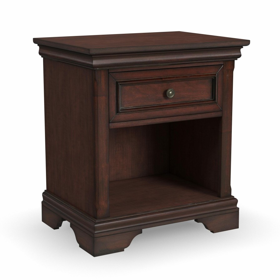 Bedroom * | Store Homestyles Lafayette Brown Nightstand 5537-42 At Woodstock Furniture & Mattress Outlet