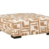 Living Room * | High Quality Albany Elsa Camel Ottoman 0971-32-Gens-69584 At Woodstock Furniture & Mattress Outlet