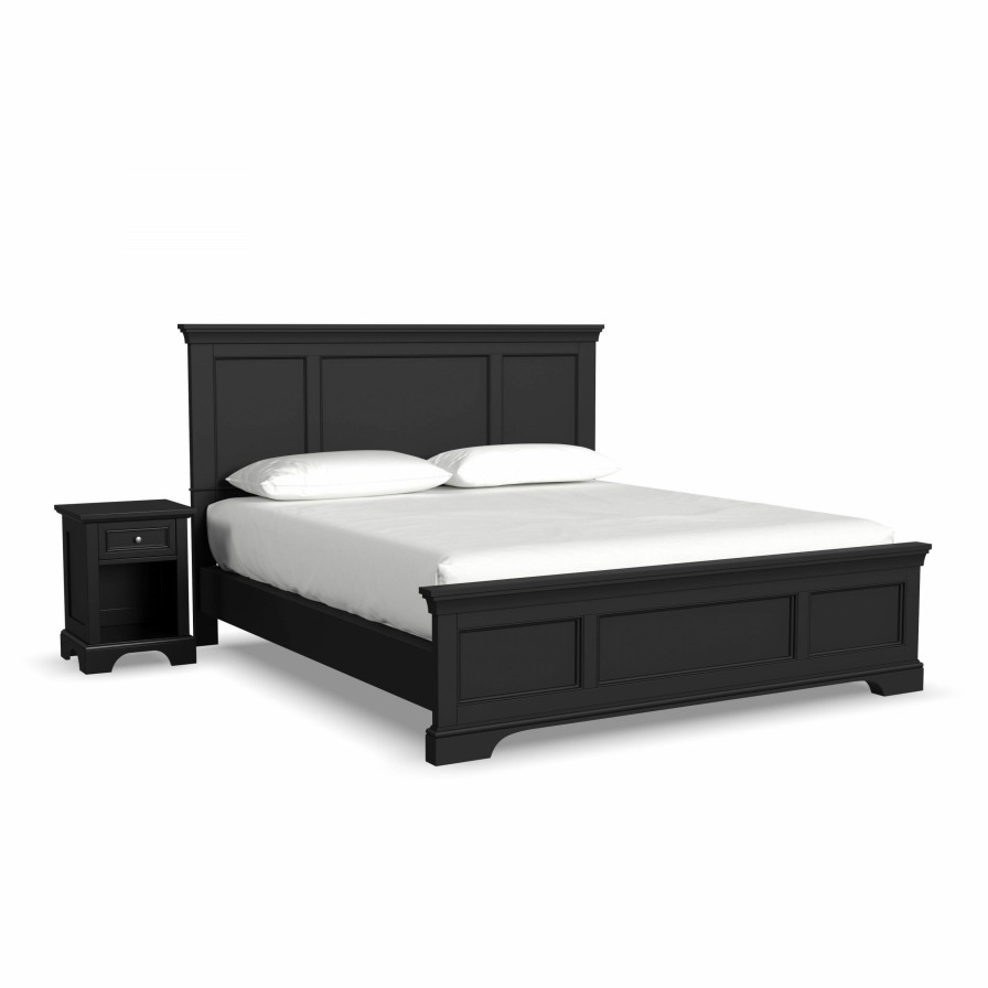 Bedroom * | Outlet Homestyles King Bed And Nightstand 5531-6013 At Woodstock Furniture & Mattress Outlet