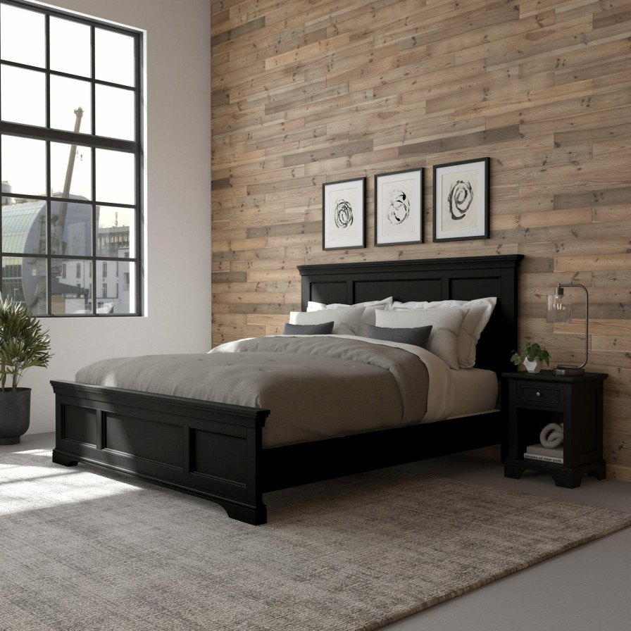 Bedroom * | Outlet Homestyles King Bed And Nightstand 5531-6013 At Woodstock Furniture & Mattress Outlet