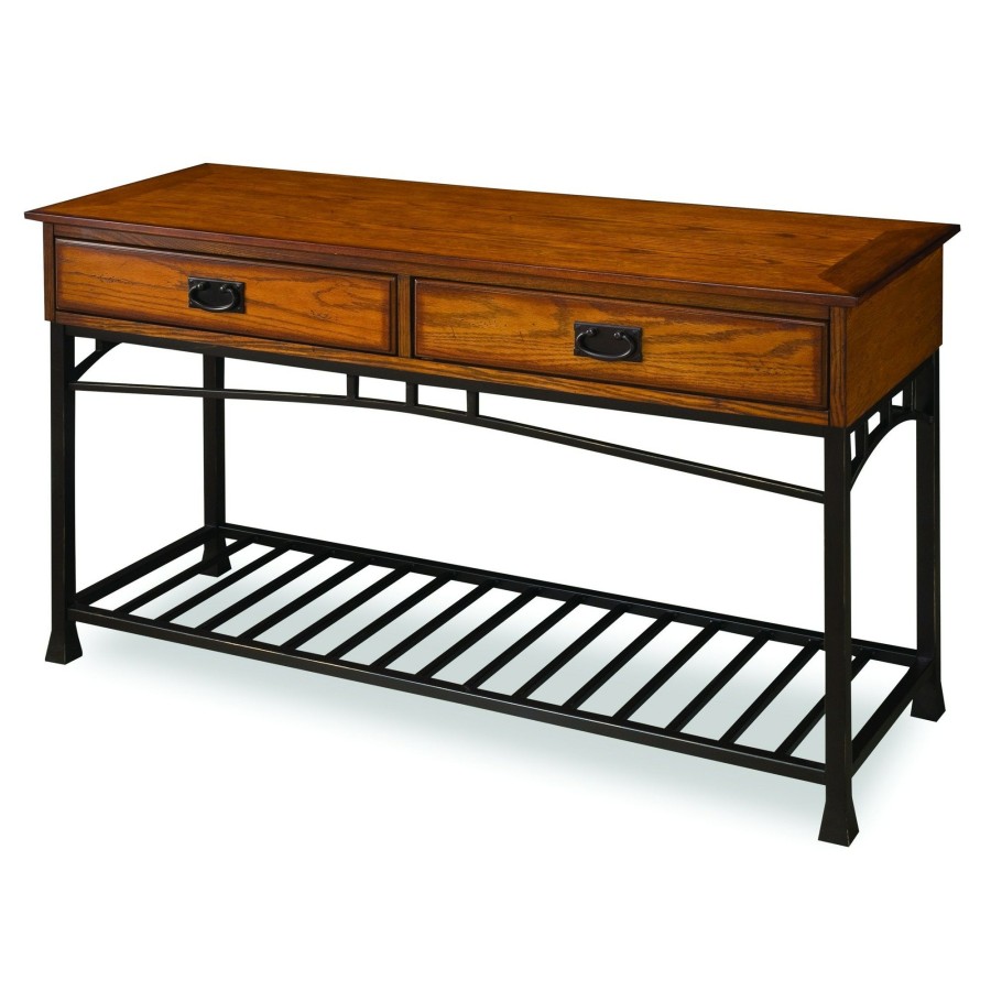 Living Room * | Store Homestyles Modern Craftsman Console Table 5050-22 At Woodstock Furniture & Mattress Outlet