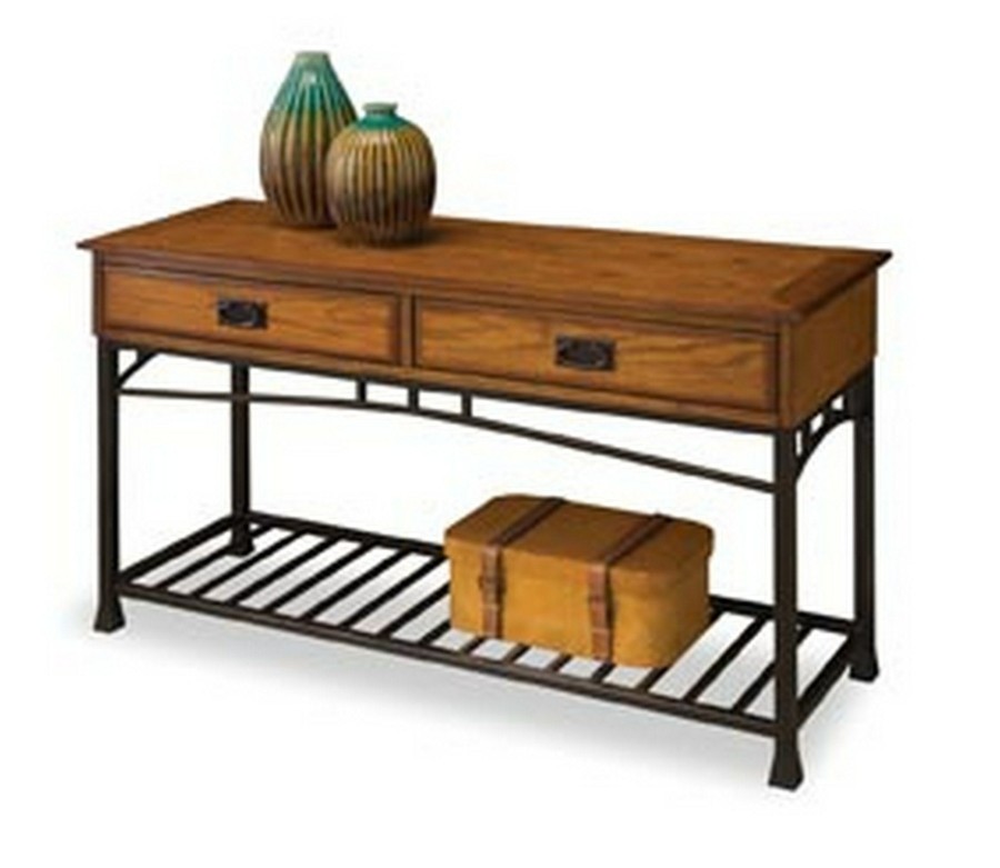 Living Room * | Store Homestyles Modern Craftsman Console Table 5050-22 At Woodstock Furniture & Mattress Outlet