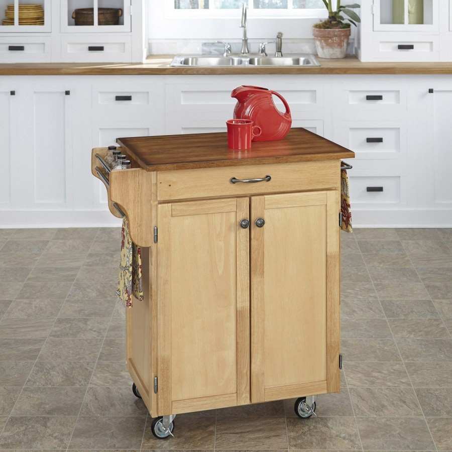 Accessories * | Latest Homestyles Kitchen Cart 9001-0016G At Woodstock Furniture & Mattress Outlet