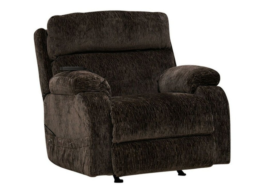 Living Room * | Quick Delivery Catnapper Furniture Refresher Mink Power Rocker Recliner-64108-2 1638-09 At Woodstock Furniture & Mattress Outlet