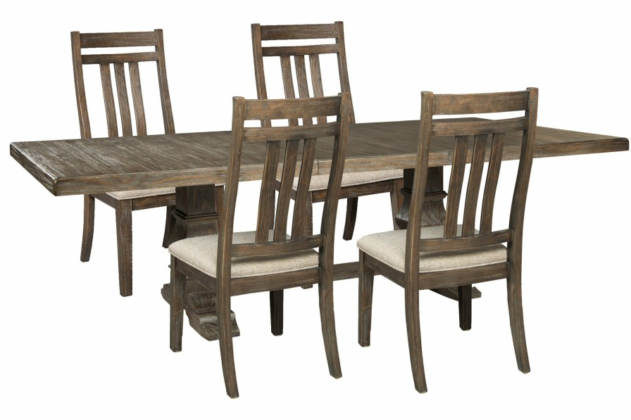 Dining Room * | Gift Selection Signature Design By Ashley Wyndahl 5-Piece Dining Package Table & 4 Side Chairs D813 At Woodstock Furniture & Mattress Outlet