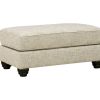 Living Room * | Sale Online Benchcraft Asanti Fog Ottoman 1320114 At Woodstock Furniture & Mattress Outlet