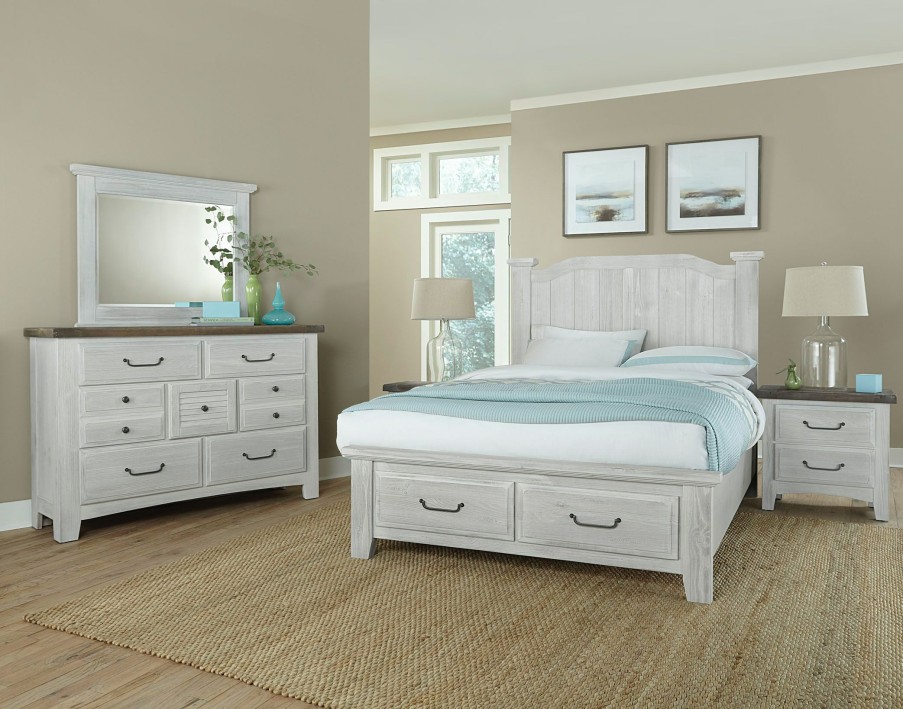 Bedroom * | Wholesale Vaughan-Bassett Furniture Company Sawmill Alabaster 7 Drawer Dresser 694-002 At Woodstock Furniture & Mattress Outlet