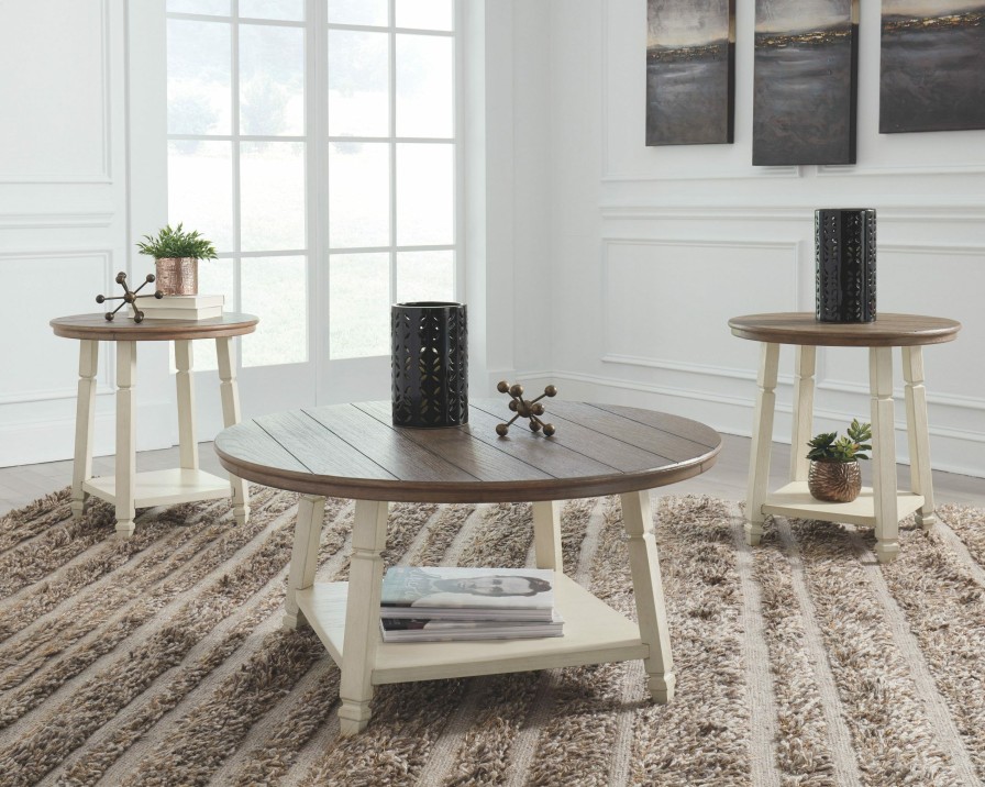 Living Room * | Tendy Style Signature Design By Ashley Bolanbrook Table Set T377-13 At Woodstock Furniture & Mattress Outlet