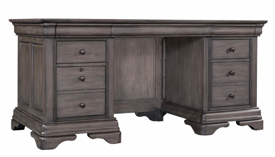 Home Office * | Gift Selection Aspenhome Sinclair 68 Executive Desk I224-303 At Woodstock Furniture & Mattress Outlet