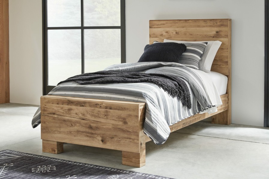 Bedroom * | Best Quality Signature Design By Ashley Hyanna Twin Panel Bed B1050B20 At Woodstock Furniture & Mattress Outlet