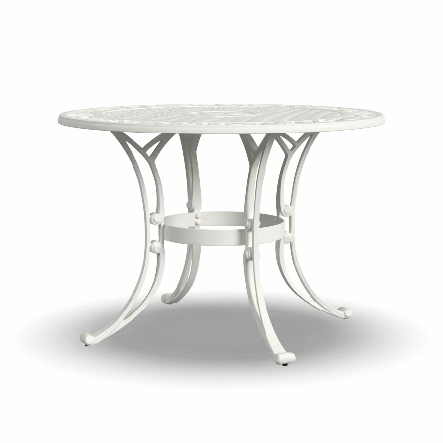 Outdoor Furniture * | Best Quality Homestyles Sanibel White 42 ?Outdoor Dining Table 6652-30 At Woodstock Furniture & Mattress Outlet