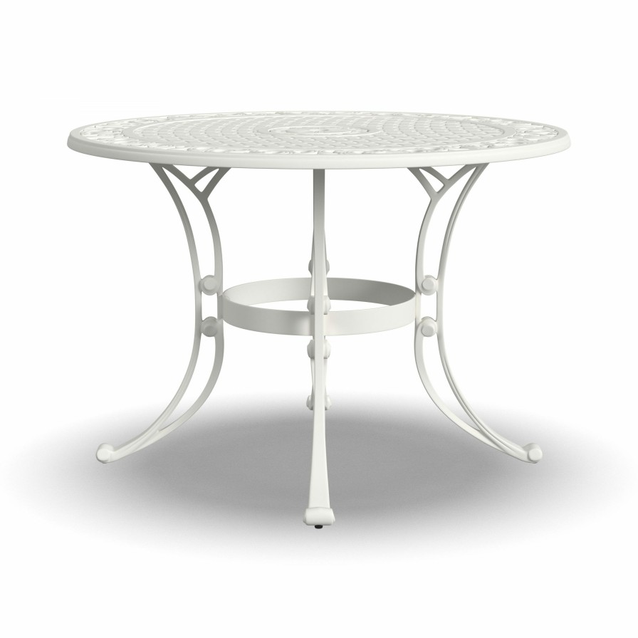 Outdoor Furniture * | Best Quality Homestyles Sanibel White 42 ?Outdoor Dining Table 6652-30 At Woodstock Furniture & Mattress Outlet