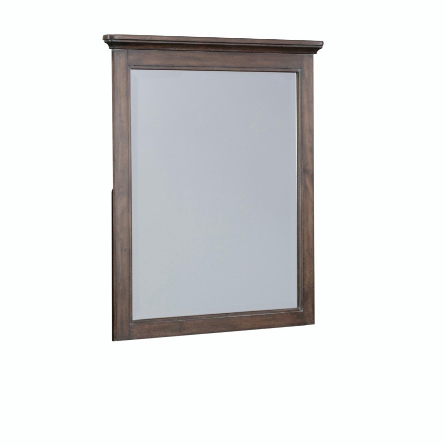 Accessories * | Special Homestyles Southport Distressed Oak Mirror 5503-78 At Woodstock Furniture & Mattress Outlet