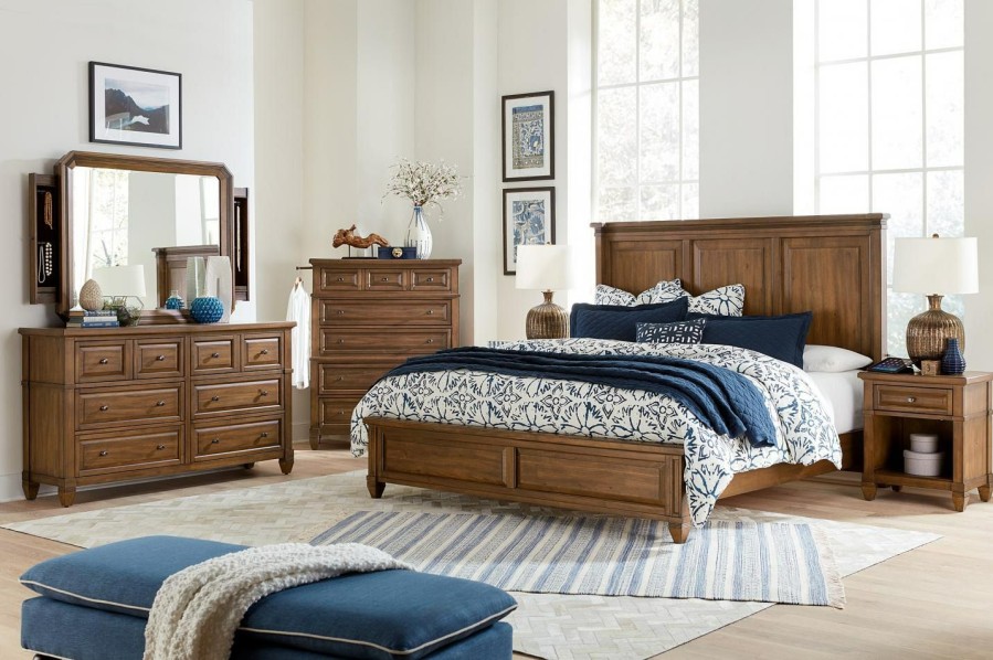 Bedroom * | New Aspenhome Thornton 1 Drawer Nightstand I34-451N-Sna At Woodstock Furniture & Mattress Outlet