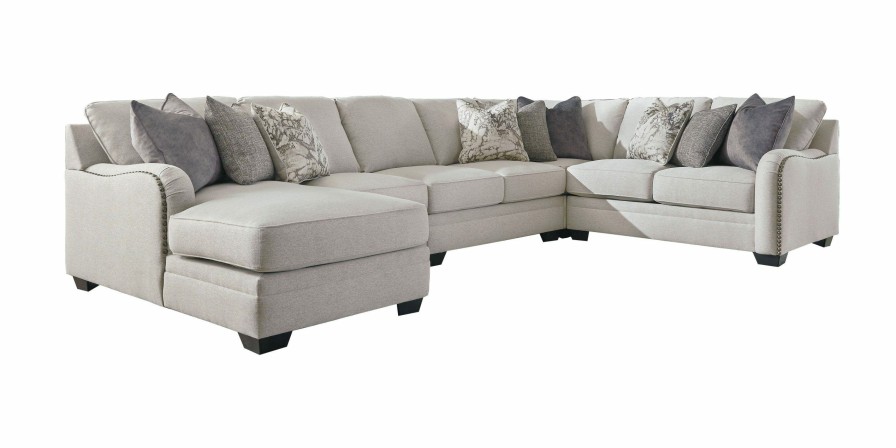 Living Room * | Excellent Benchcraft Dellara 5-Piece Sectional With Left Arm Facing Chaise At Woodstock Furniture & Mattress Outlet