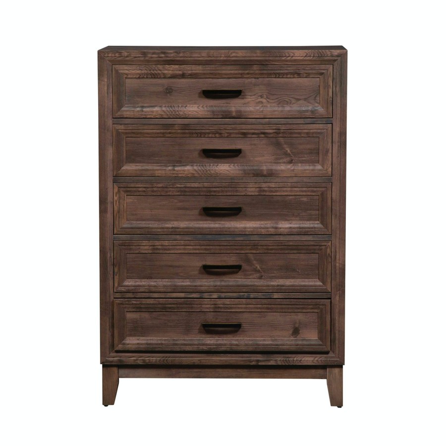 Bedroom * | Online Store Liberty Furniture Ridgecrest 5 Drawer Chest 384-Br41 At Woodstock Furniture & Mattress Outlet