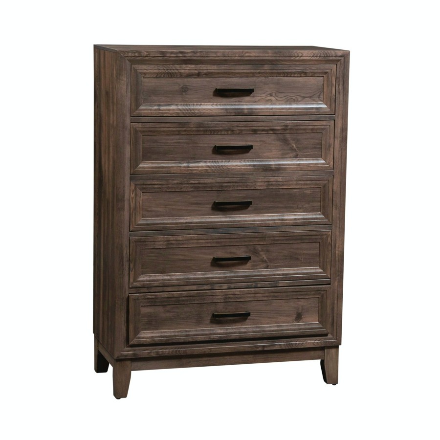 Bedroom * | Online Store Liberty Furniture Ridgecrest 5 Drawer Chest 384-Br41 At Woodstock Furniture & Mattress Outlet