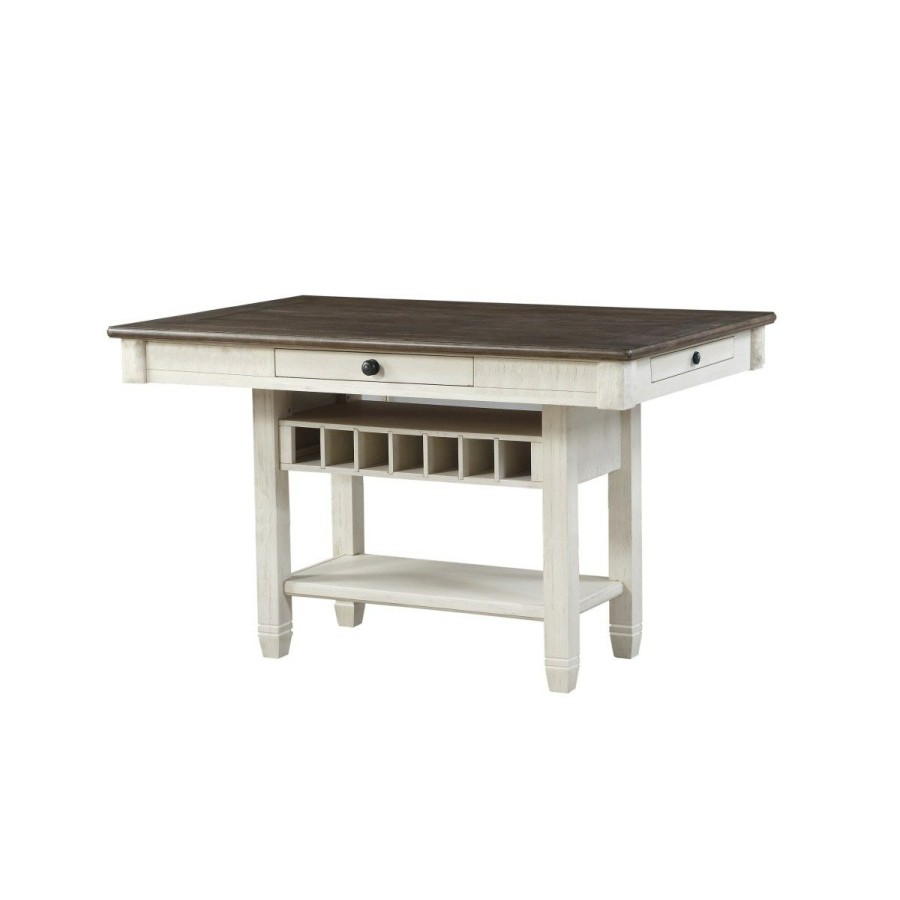 Dining Room * | Online Store Homelegance Granby Antique White Counter Height Table 5627Nw-36Kit At Woodstock Furniture & Mattress Outlet