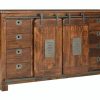 Living Room * | Bargain Sale Coast2Coast Home Jupiter Sliding Door 8 Drawer Credenza By Coast2Coast Home 37128 At Woodstock Furniture & Mattress Outlet