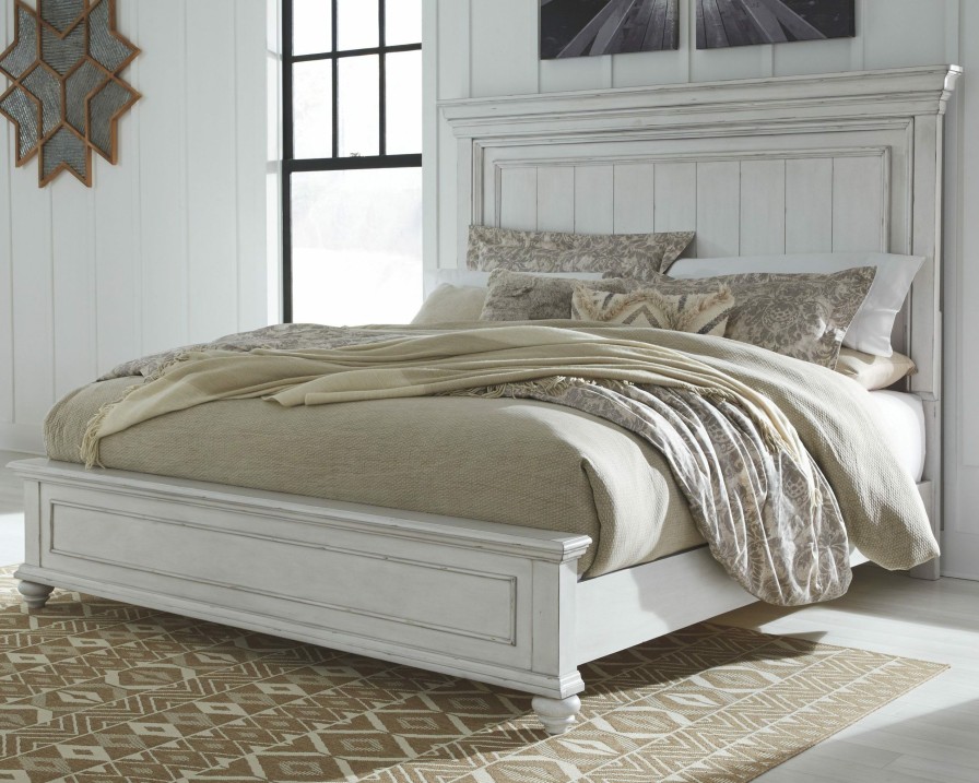 Bedroom * | Cheap Benchcraft Kanwyn King Panel Bed B777B8 At Woodstock Furniture & Mattress Outlet